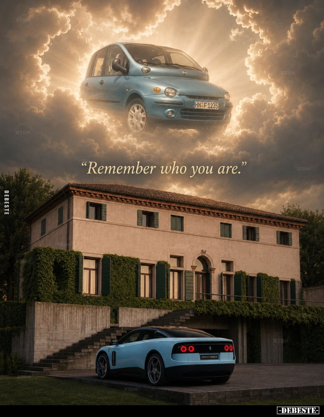 "Remember who you are."
