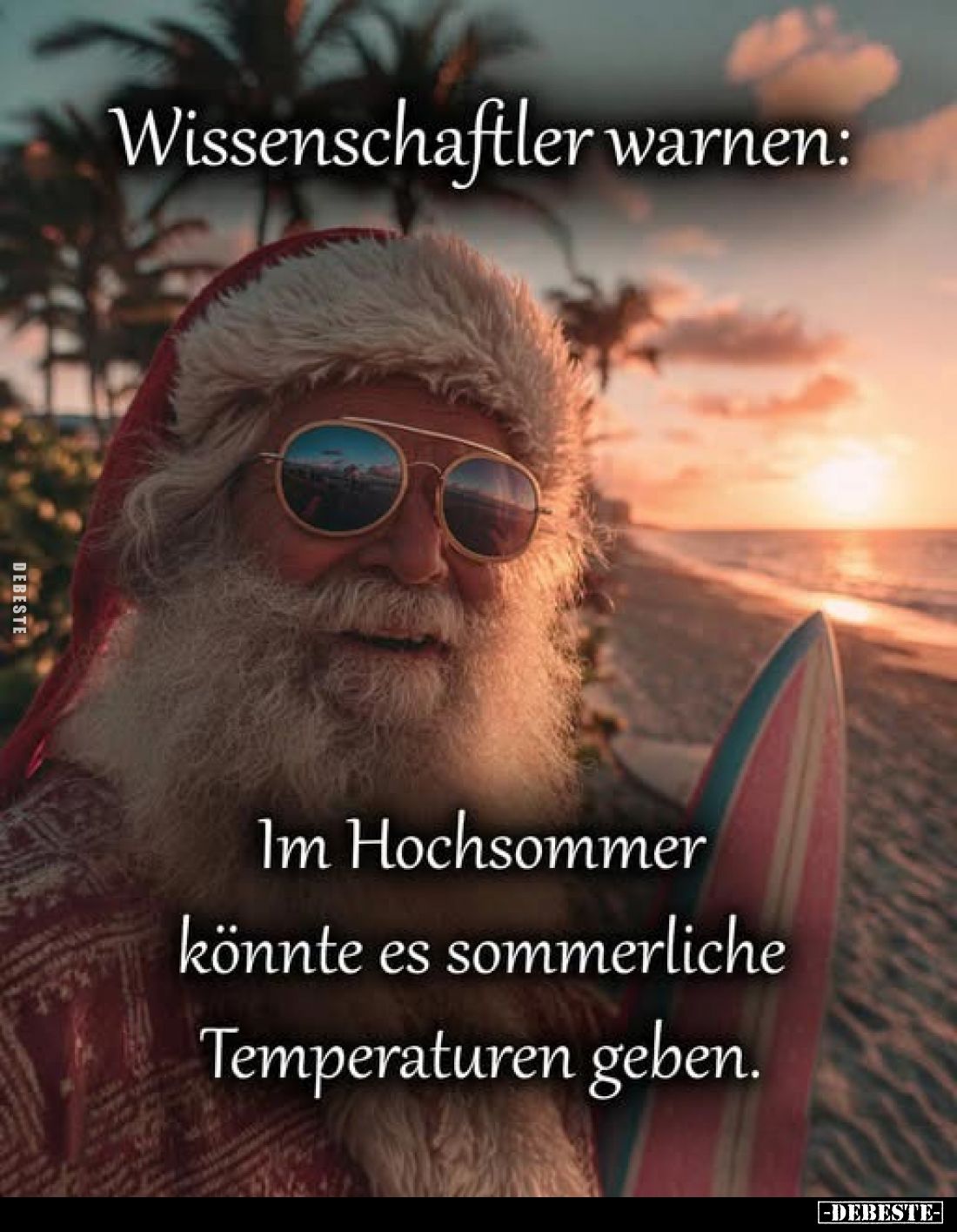 Wissenschaftler warnen:
Im Hochsommer könnte es sommerliche Temperaturen geben.