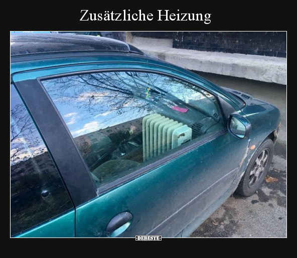 Zusätzliche Heizung.. - Lustige Bilder | DEBESTE.de