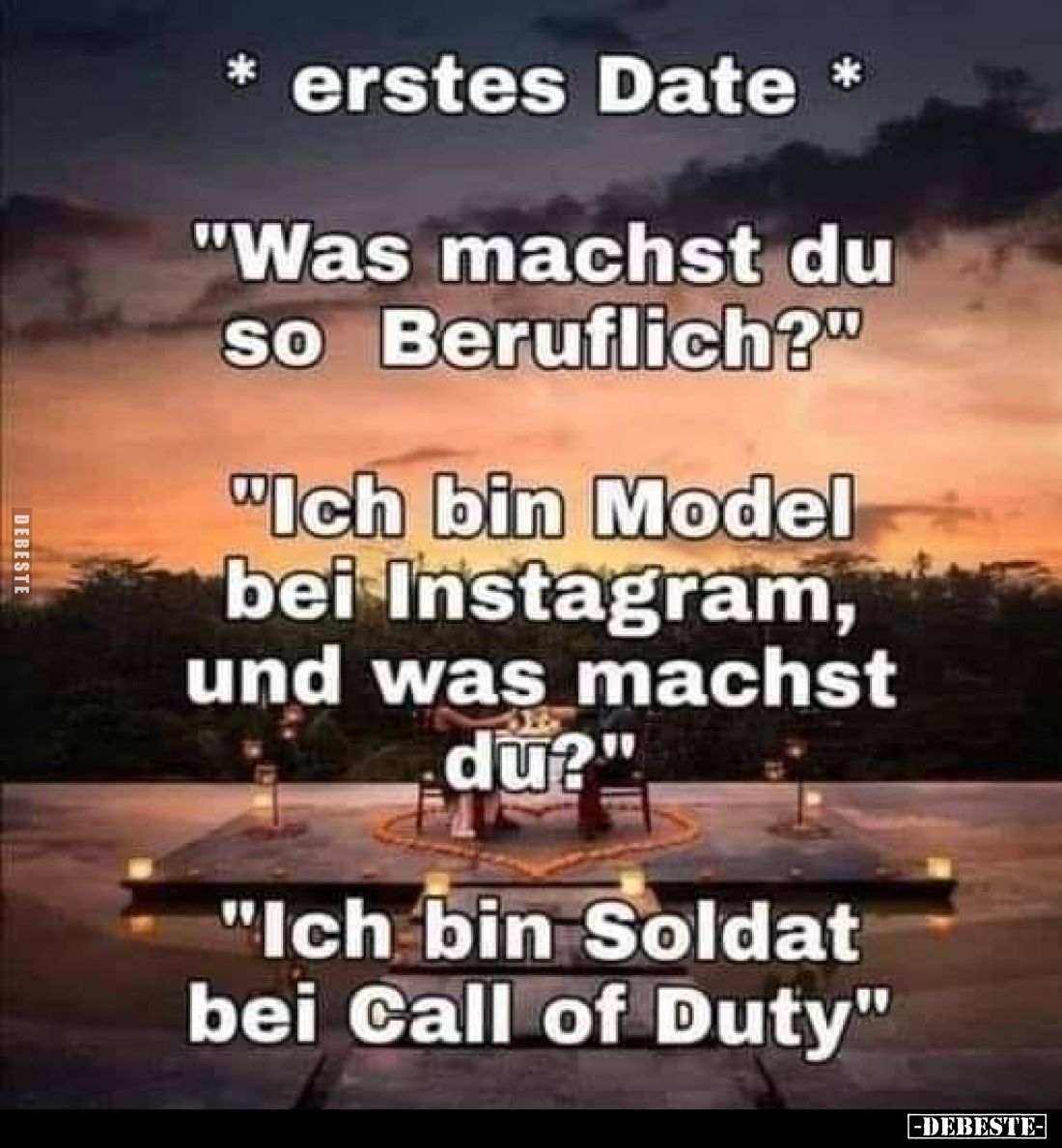 * erstes Date * "Was machst du so Beruflich?".. - Lustige Bilder | DEBESTE.de