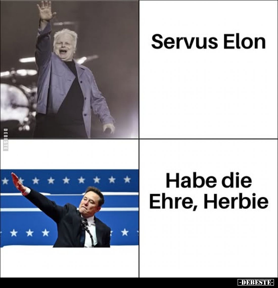 Servus Elon
-
Habe die Ehre, Herbie