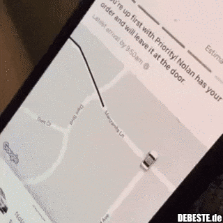 Dein Uber kommt in 7 Minuten