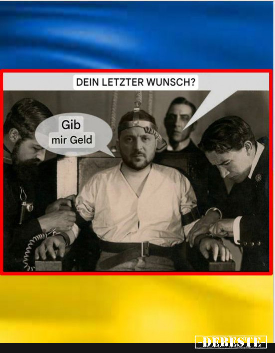 Selenski und das Geld - Lustige Bilder | DEBESTE.de