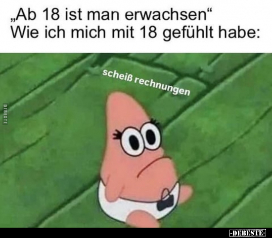 "Ab 18 ist man erwachsen".. - Lustige Bilder | DEBESTE.de