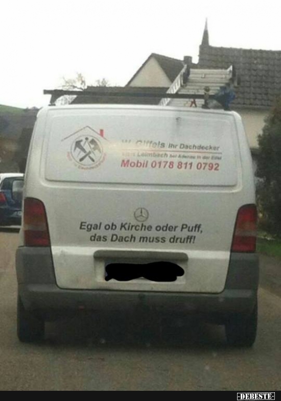 Egal ob Kirche oder Puff..