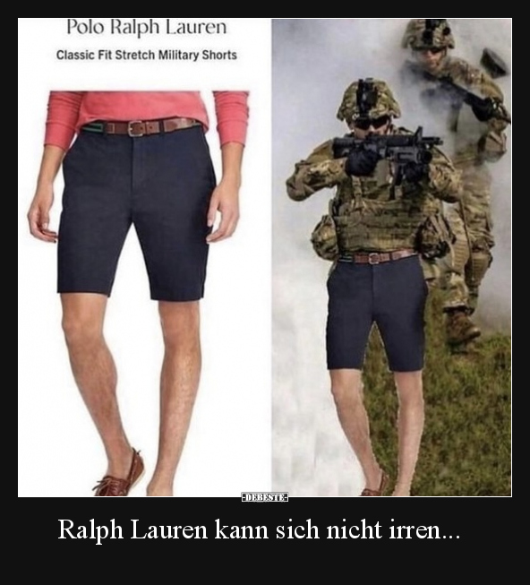 Ralph Lauren kann sich nicht irren... - Lustige Bilder | DEBESTE.de