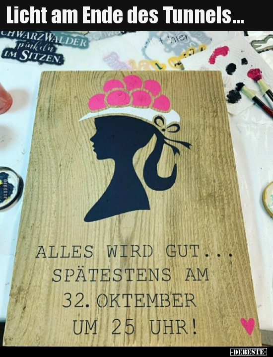 Licht am Ende des Tunnels...