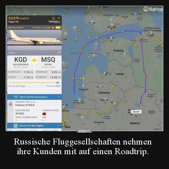Russische Fluggesellschaften nehmen ihre Kunden mit auf.. - Lustige Bilder | DEBESTE.de