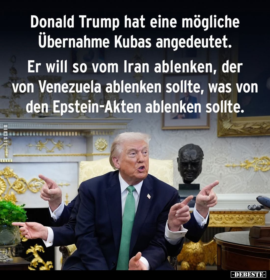 Donald Trump hat eine mögliche Übernahme... - Lustige Bilder | DEBESTE.de