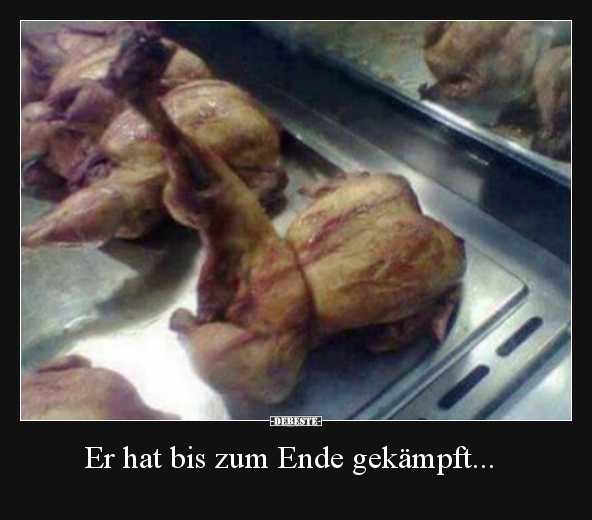 Er hat bis zum Ende gekämpft...