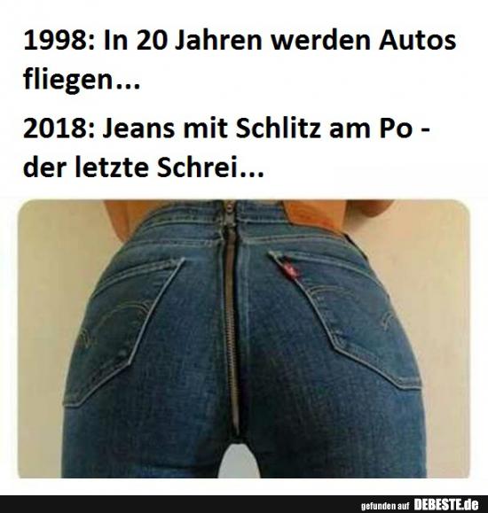 1998: In 20 Jahren werden Autos fliegen..