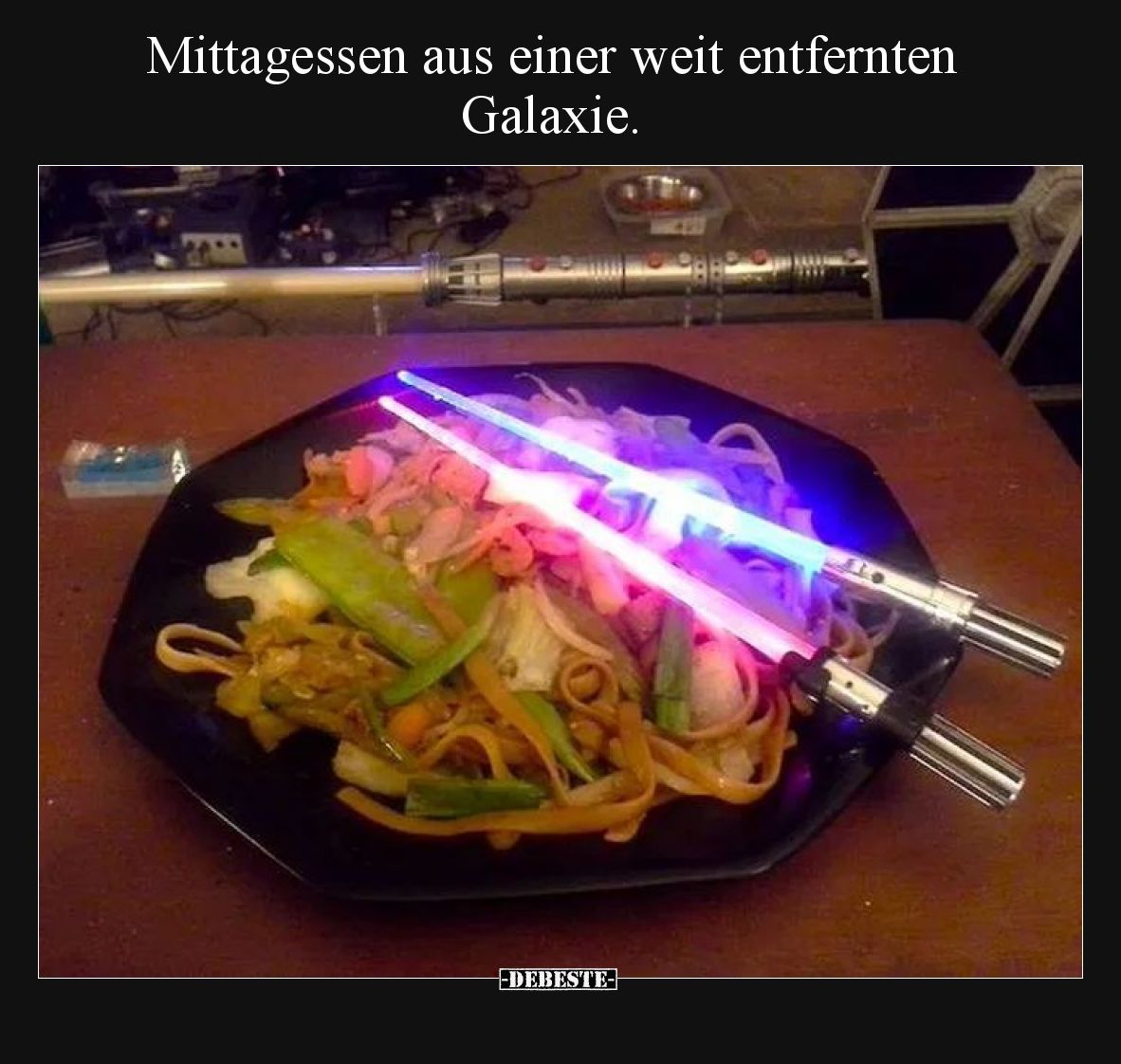 Mittagessen aus einer weit entfernten Galaxie... - Lustige Bilder | DEBESTE.de