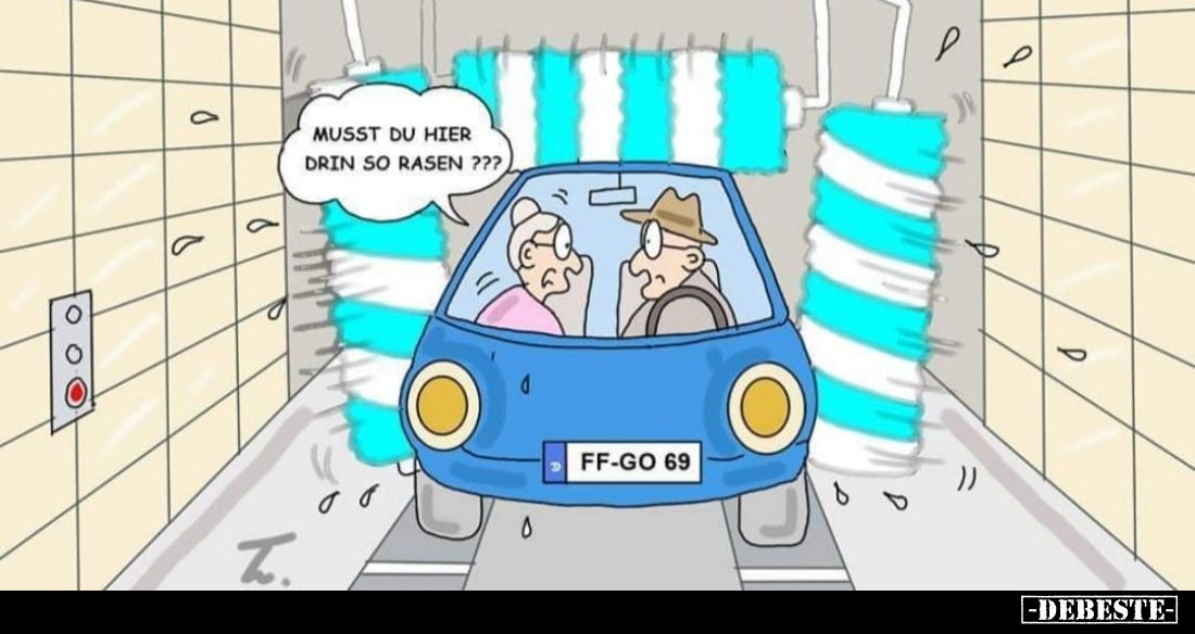 Musst du hier drin so rasen ???.. - Lustige Bilder | DEBESTE.de