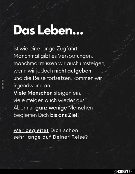 Das Leben...  - Lustige Bilder | DEBESTE.de