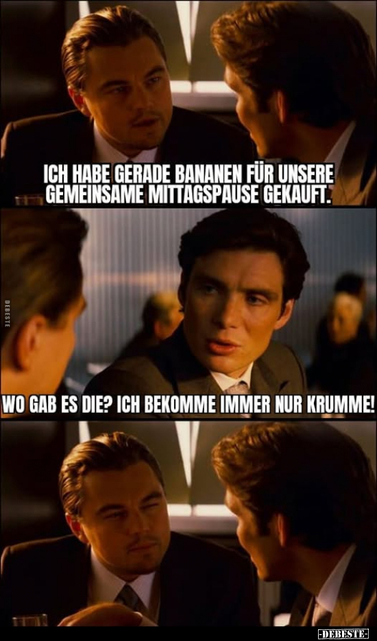 Ich habe gerade Bananen für unsere gemeinsame Mittagspause.. - Lustige Bilder | DEBESTE.de