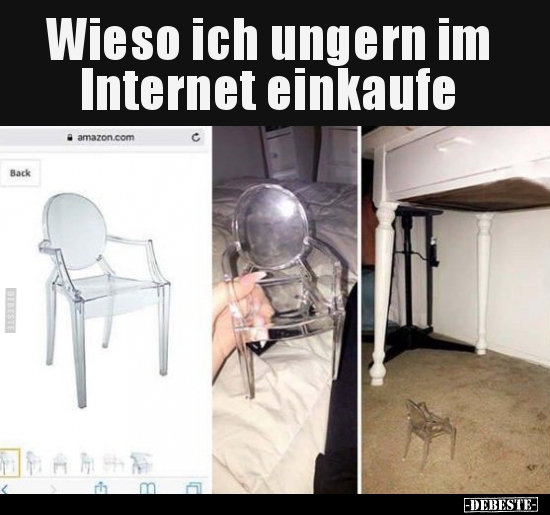 Wieso ich ungern im Internet einkaufe.. - Lustige Bilder | DEBESTE.de