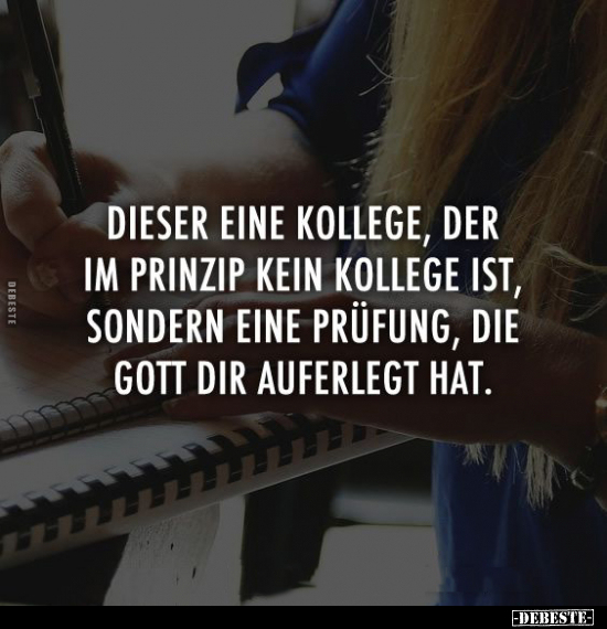 Dieser eine kollege, der im prinzip kein kollege ist.. - Lustige Bilder | DEBESTE.de