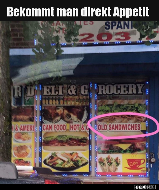 Bekommt man direkt Appetit..