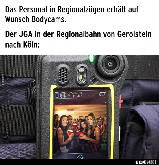 Das Personal in Regionalzügen erhält auf Wunsch.. - Lustige Bilder | DEBESTE.de