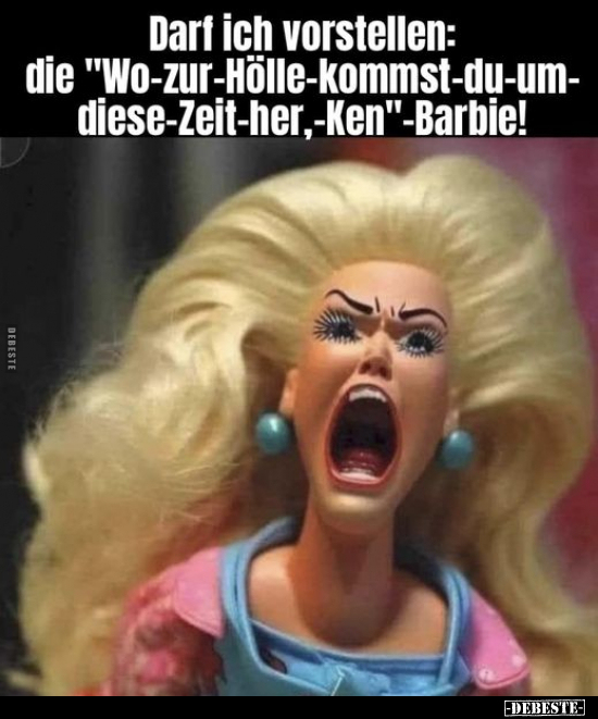 Darf ich vorstellen: die "Wo-zur-Hölle-kommst-du-um-.." - Lustige Bilder | DEBESTE.de