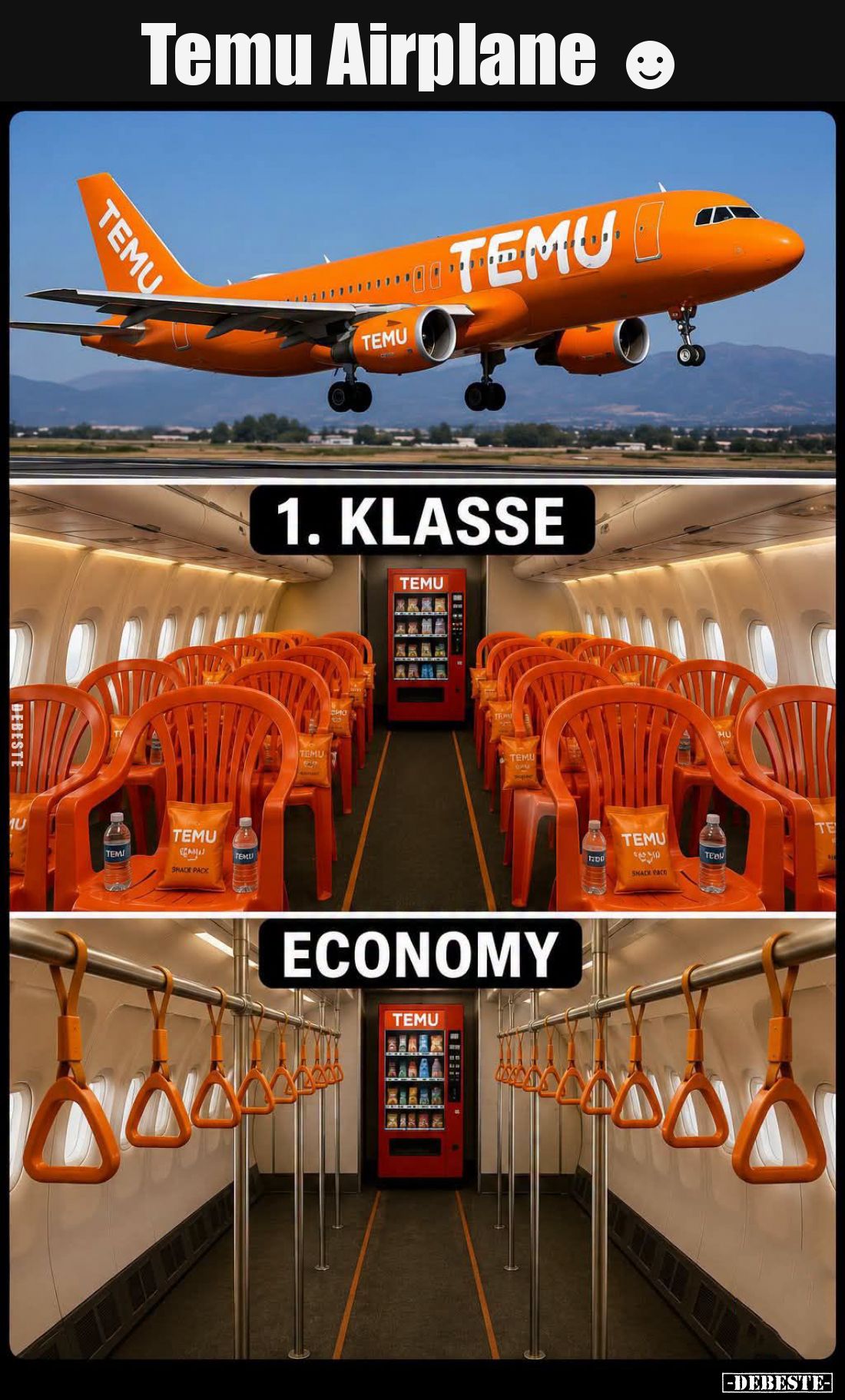 Temu Airplane.