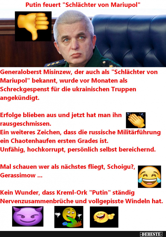 Putin und sein militärischer Wanderzirkus - Lustige Bilder | DEBESTE.de