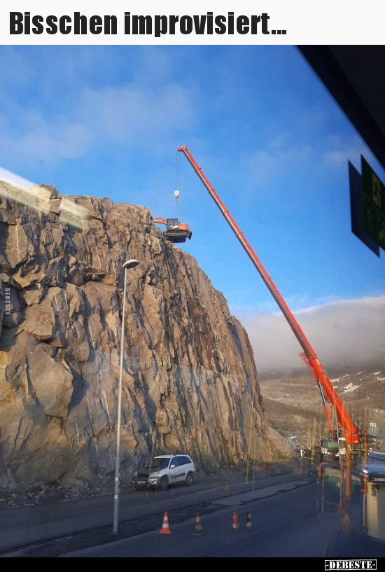 Bisschen improvisiert...