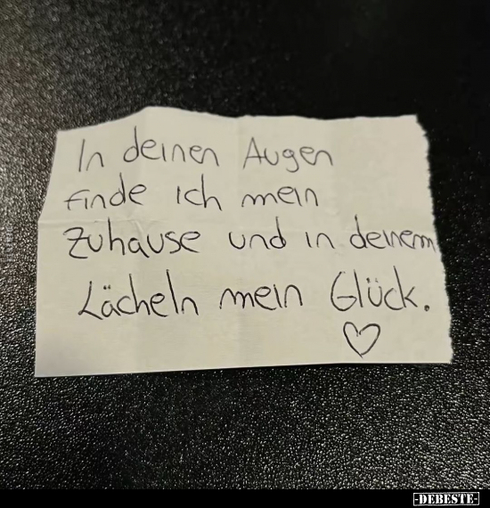 In deinen Augen finde ich mein Zuhause und.. - Lustige Bilder | DEBESTE.de