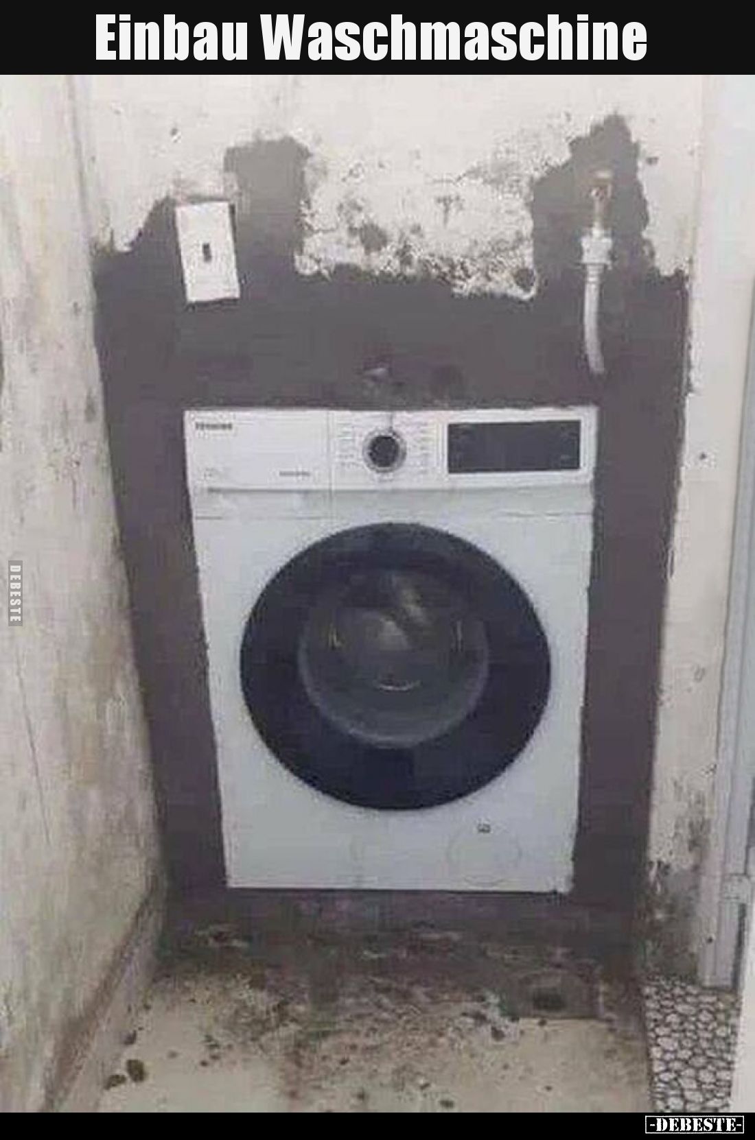 Einbau Waschmaschine