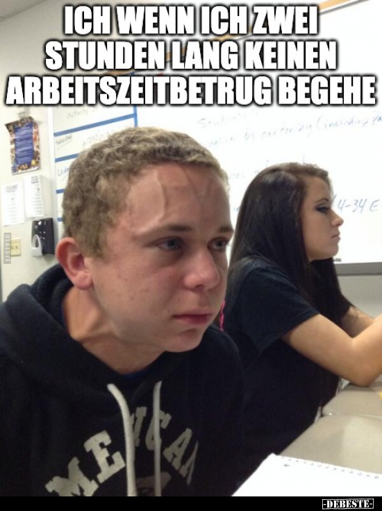 Ich wenn ich zwei Stunden lang.. - Lustige Bilder | DEBESTE.de