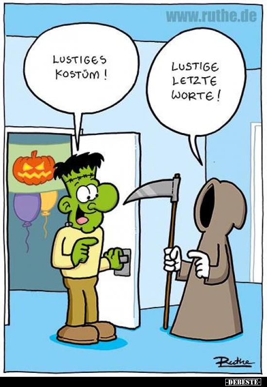 Lustiges Kostüm! Lustige letzte Worte!.. - Lustige Bilder | DEBESTE.de