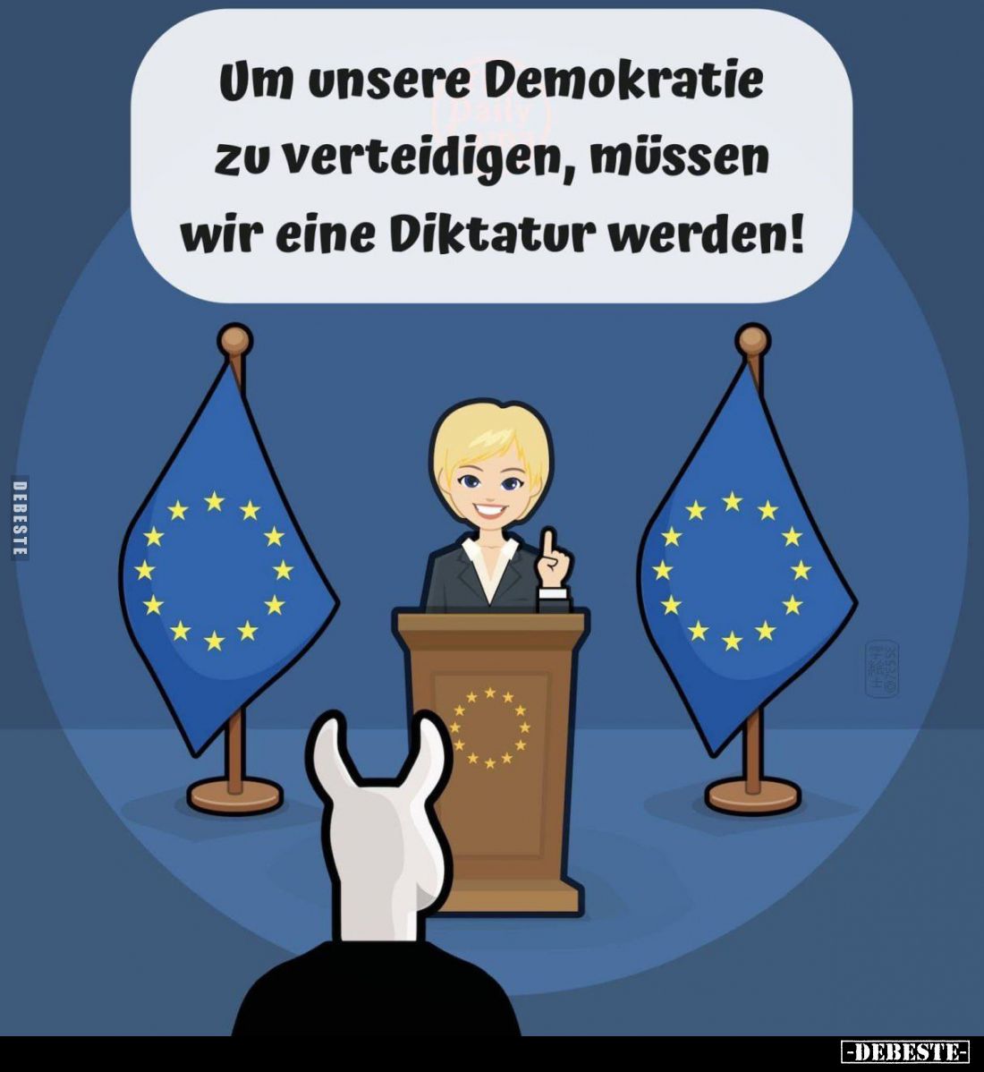 Um unsere Demokratie zu verteidigen, müssen wir eine Diktatur werden!