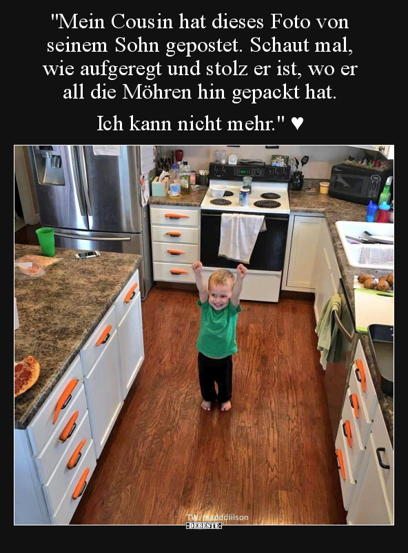"Mein Cousin hat dieses Foto von seinem Sohn gepostet..." - Lustige Bilder | DEBESTE.de