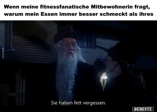 Wenn meine fitnessfanatische Mitbewohnerin fragt.. - Lustige Bilder | DEBESTE.de