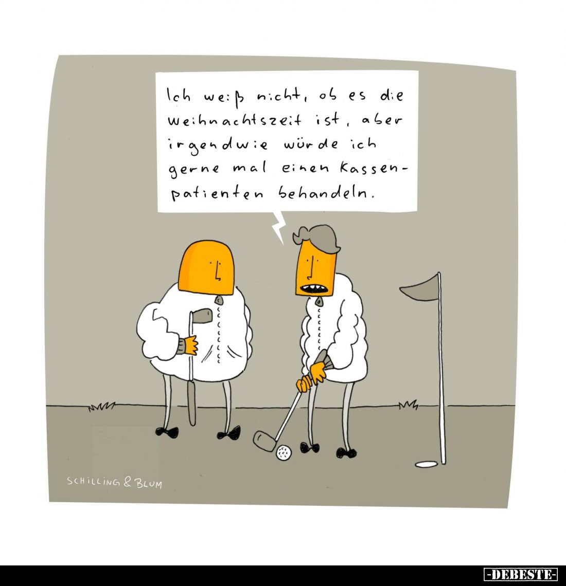 Ich weiß nicht, ob es die Weihnachtszeit ist, aber irgendwie würde ich gerne mal einen Kassenpatienten behandeln.