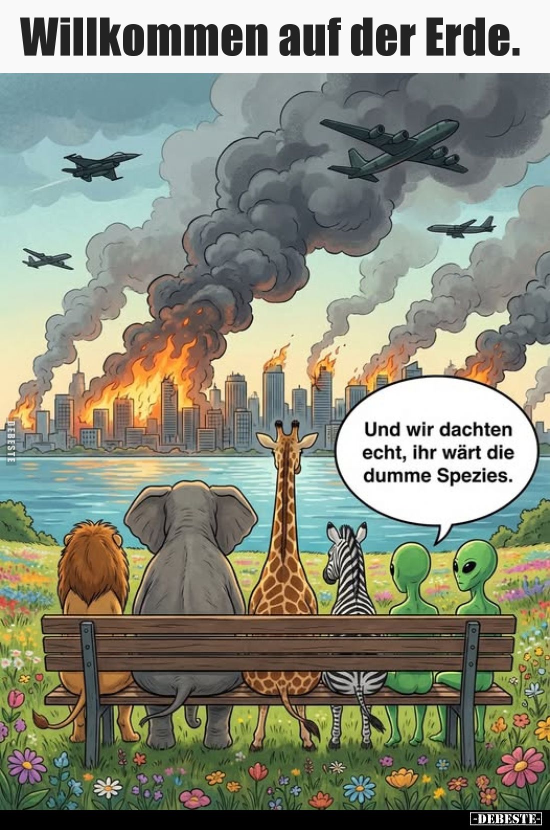 Willkommen auf der Erde... - Lustige Bilder | DEBESTE.de
