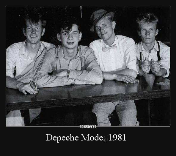 Depeche Mode, 1981.. - Lustige Bilder | DEBESTE.de