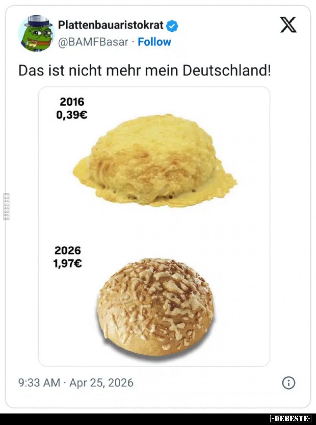 Das ist nicht mehr mein Deutschland!