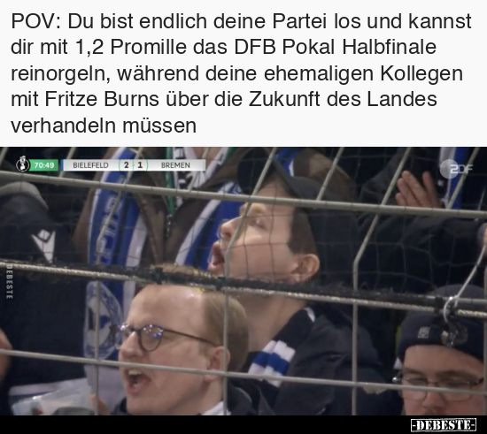 Pokal, Kollegen, Zukunft