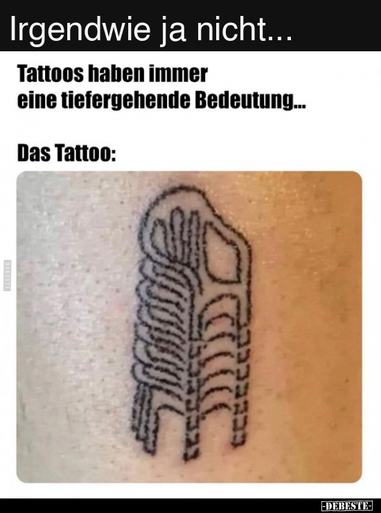 Irgendwie ja nicht..
