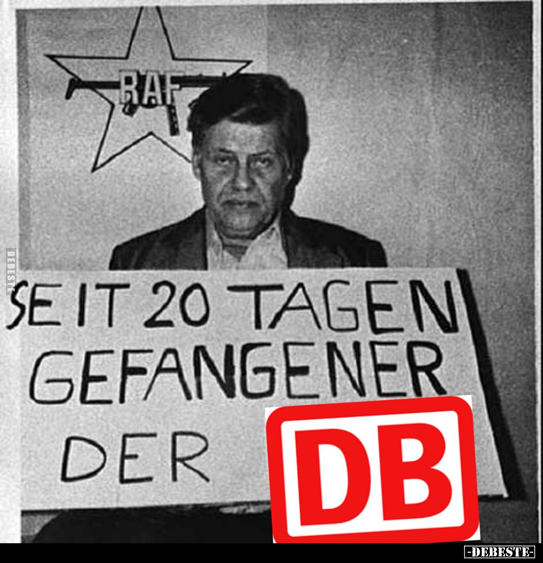 Seit 20 Tagen Gefangener der DB.