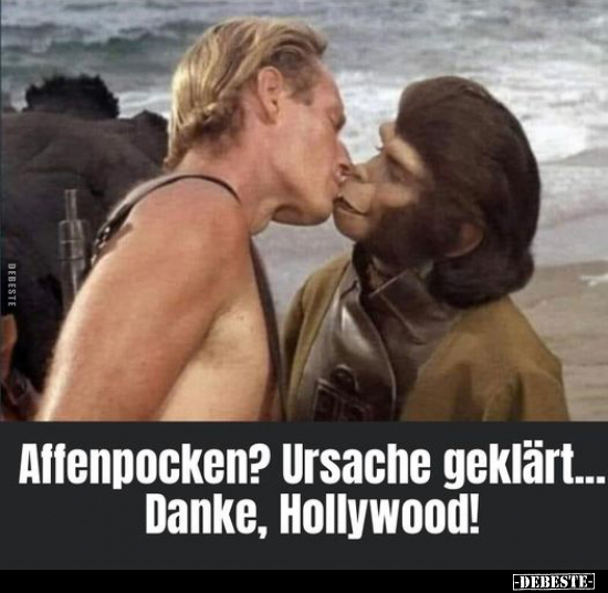 Affenpocken? Ursache geklärt... Danke, Hollywood!.. - Lustige Bilder | DEBESTE.de