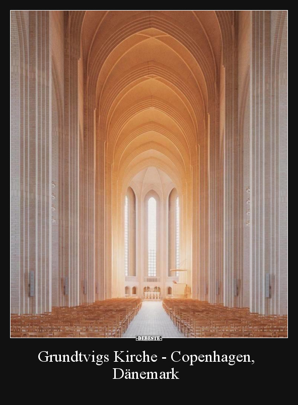 Grundtvigs Kirche - Copenhagen, Dänemark.. - Lustige Bilder | DEBESTE.de