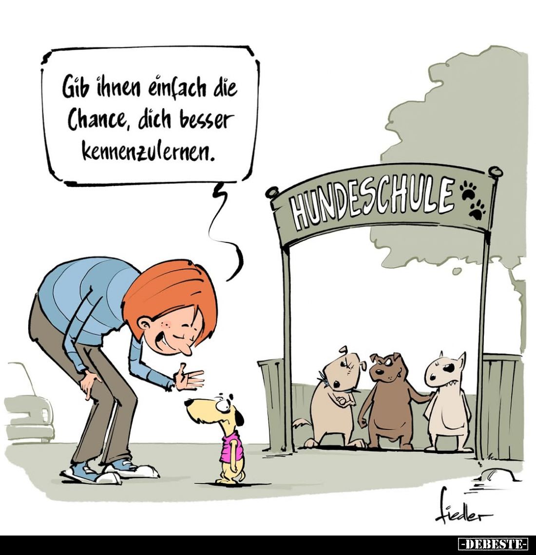 Gib ihnen einfach die Chance, dich besser kennenzulernen.