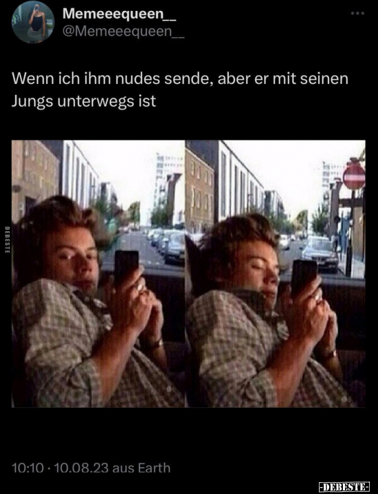 Wenn ich ihm nudes sende.. - Lustige Bilder | DEBESTE.de