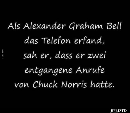 Als Alexander Graham Bell das Telefon erfand, sah er, dass.. - Lustige Bilder | DEBESTE.de