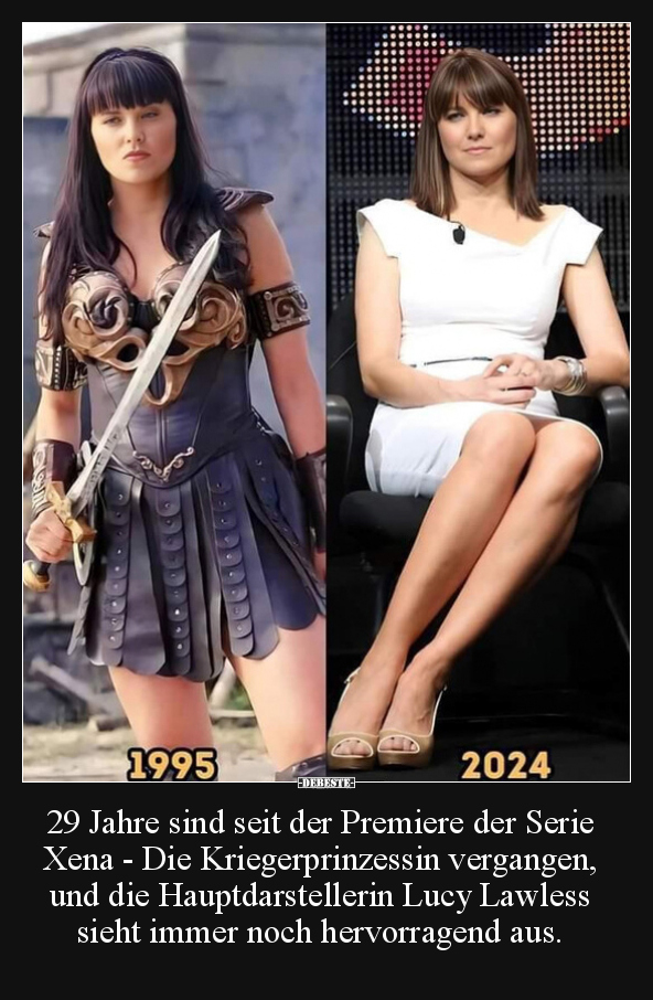 29 Jahre sind seit der Premiere der Serie Xena.. - Lustige Bilder | DEBESTE.de