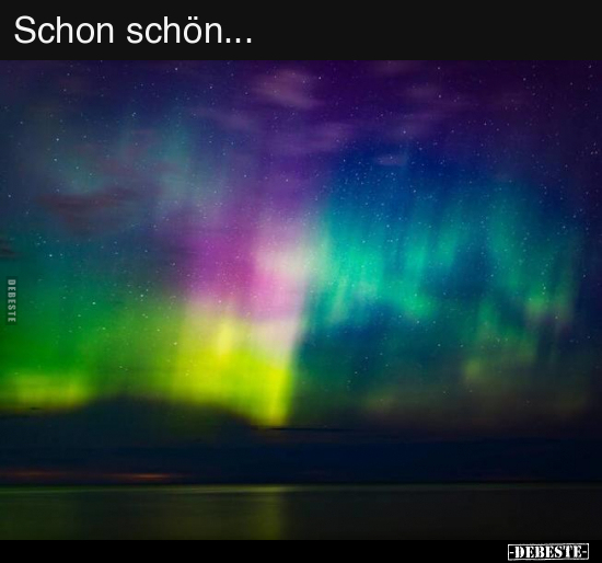 Schon schön...