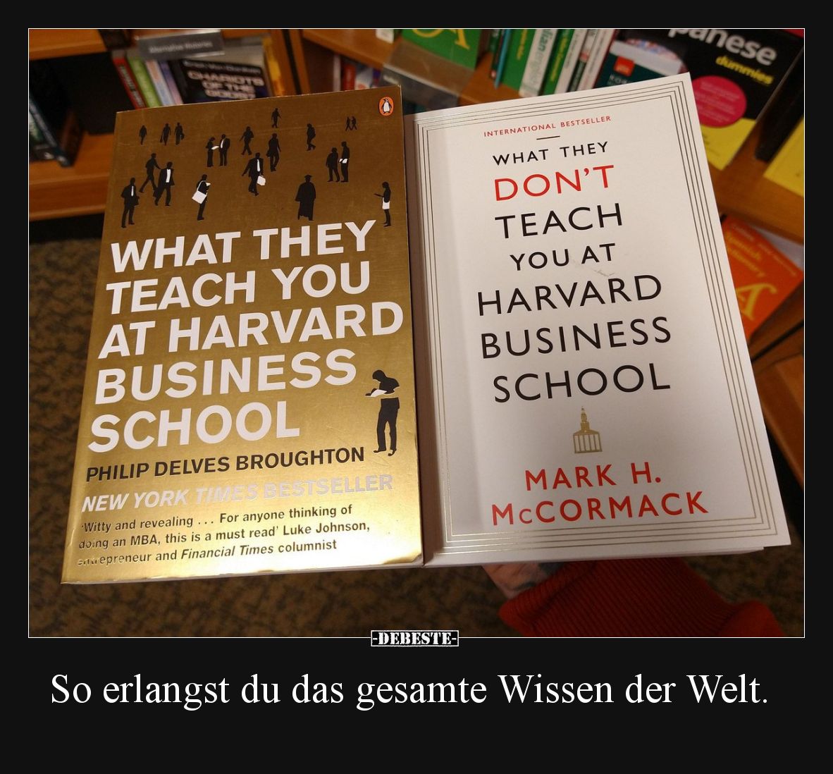 So erlangst du das gesamte Wissen der Welt... - Lustige Bilder | DEBESTE.de
