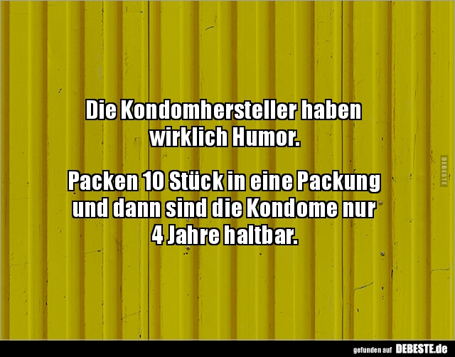 Die Kondomhersteller haben wirklich Humor.. - Lustige Bilder | DEBESTE.de